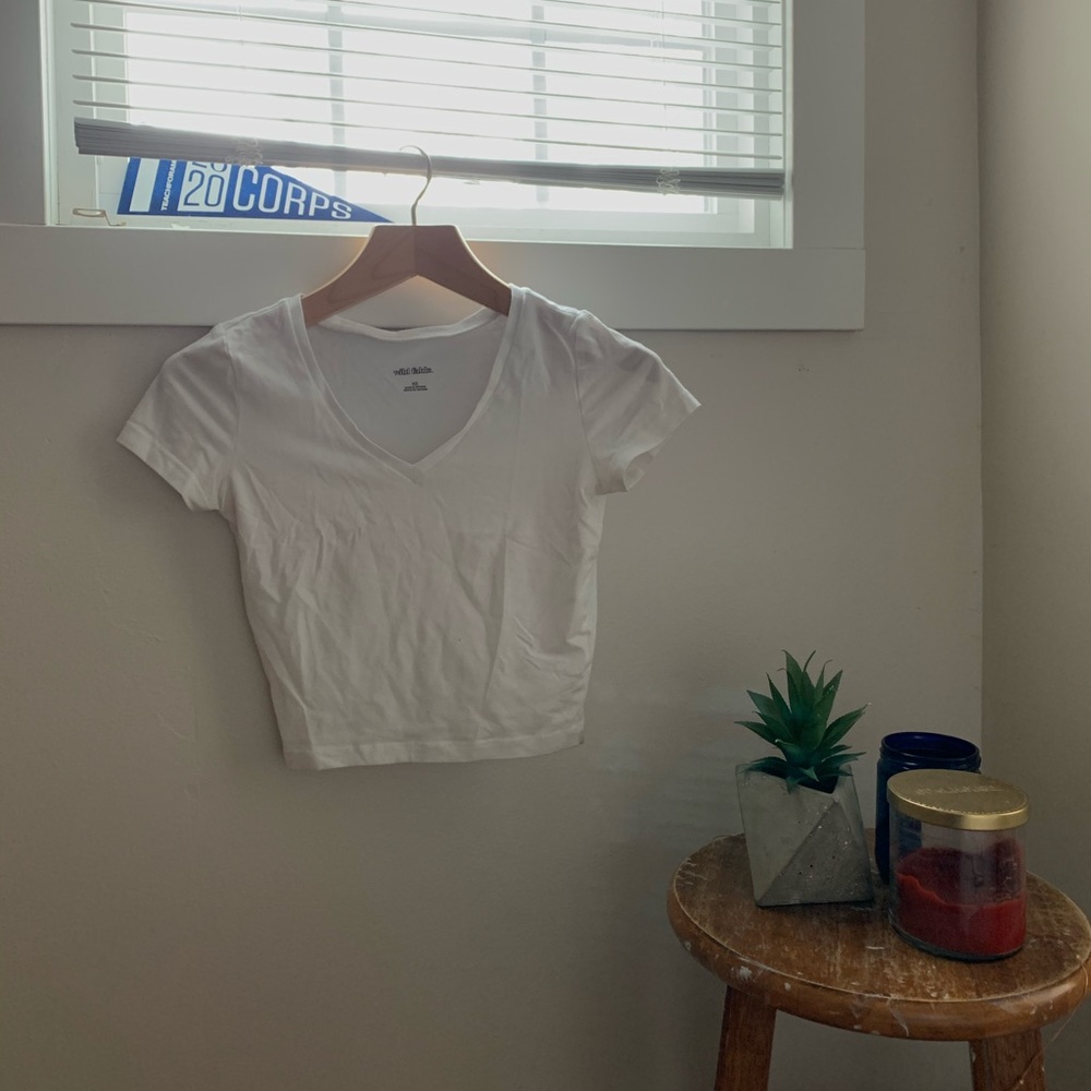 White V neck